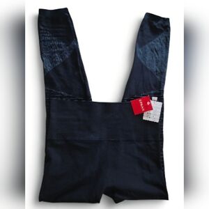 NWT SPANX seamless contouring / shaping leggings Indigo Sky Women's small